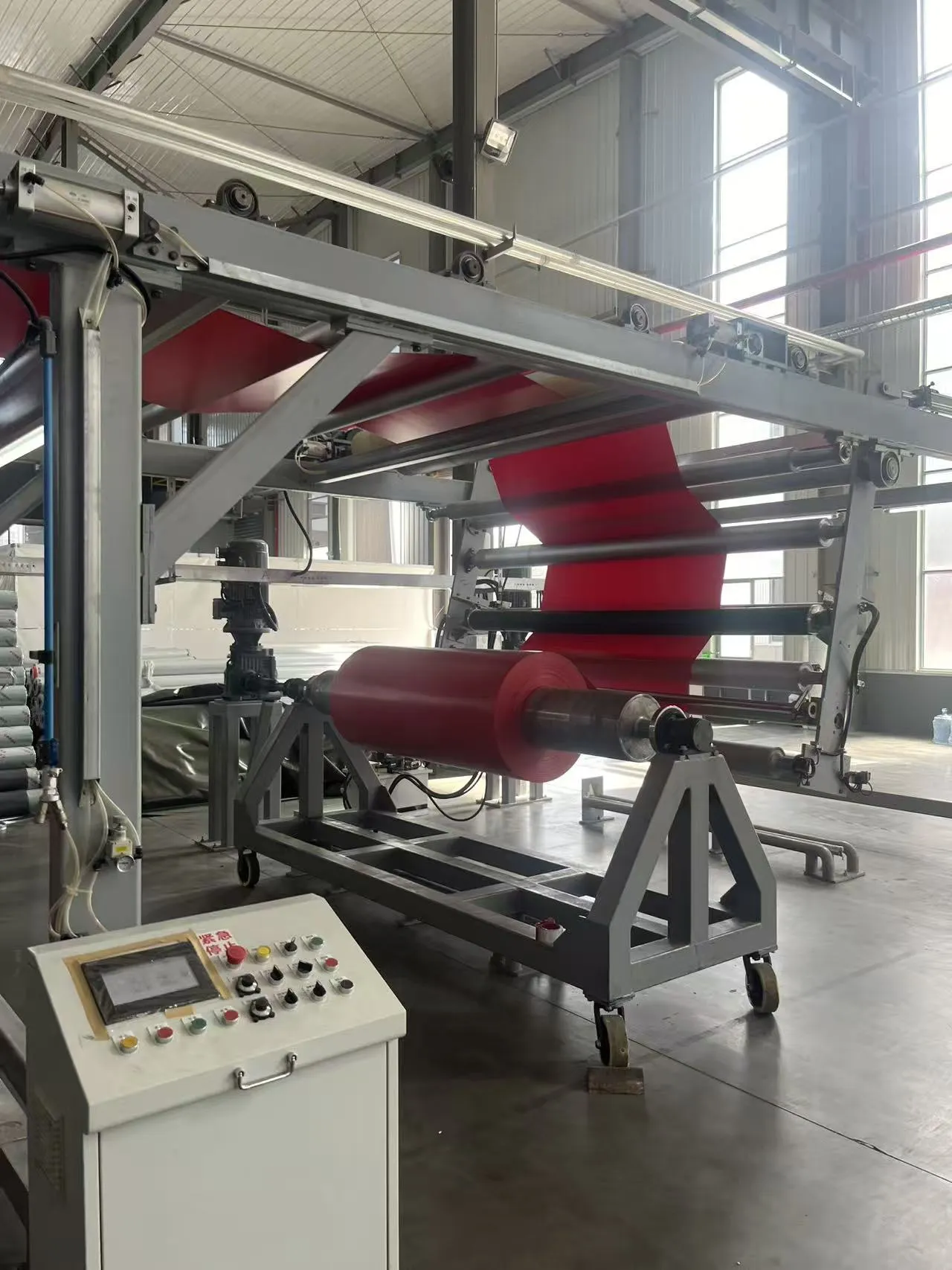 pvc tarpaulin coating manufacturing process